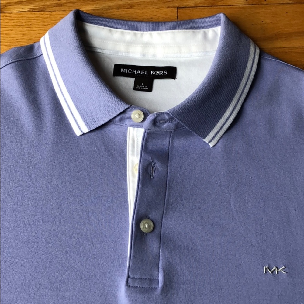 Michael Kors - Large Polo periwinkle blue